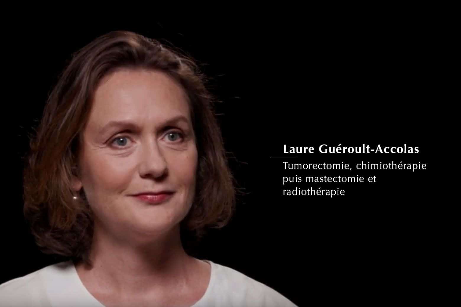 LAURE GUÉROULT-ACCOLAS - Tumorectomy, chemotherapy then mastectomy and radiotherapy in 2009